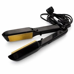 Black and Gold Hair Crimper